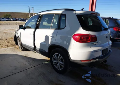 2017 Volkswagen Tiguan 2.0T/2.0T S из США, поврежденный, VIN WVGAV7AX0HK019623